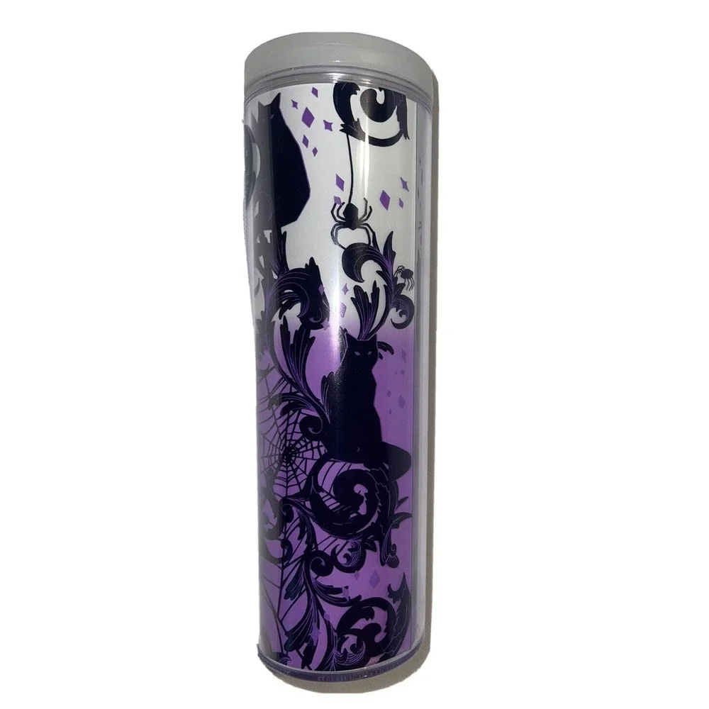 2021‎ STARBUCKS HALLOWEEN 3 CUP BUNDLE! Glow In The Dark Spiderweb and Black Cat